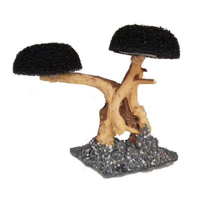 Aquarium Decoration Driftwood Tree Fish Tank Landscaping Wood Plant Root 21-25cm