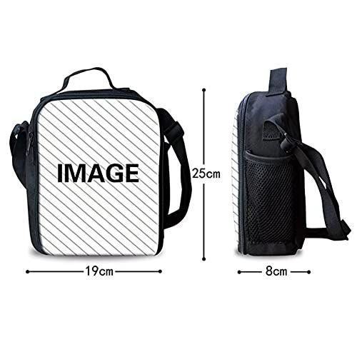 Allcute Kids Backpack with Lunch Bag for Boys Girls Large, Solar Planet
