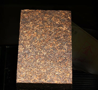 Puer Ripe Tea 1KG Eight Years Old Pu' Er Tea Brick Cooked Puerh Yun Nan Pu'Er