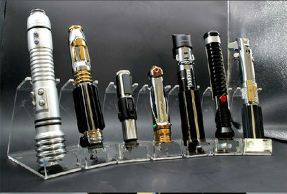 New Lightsaber Rack Stand Holder for Lightsaber Force Fx Clear Top Saber Stand
