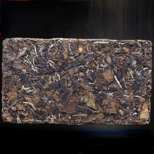 500g 2024 White Tea Brick Ancient Shou Mei White Tea Chinese Tea GREEN FOOD