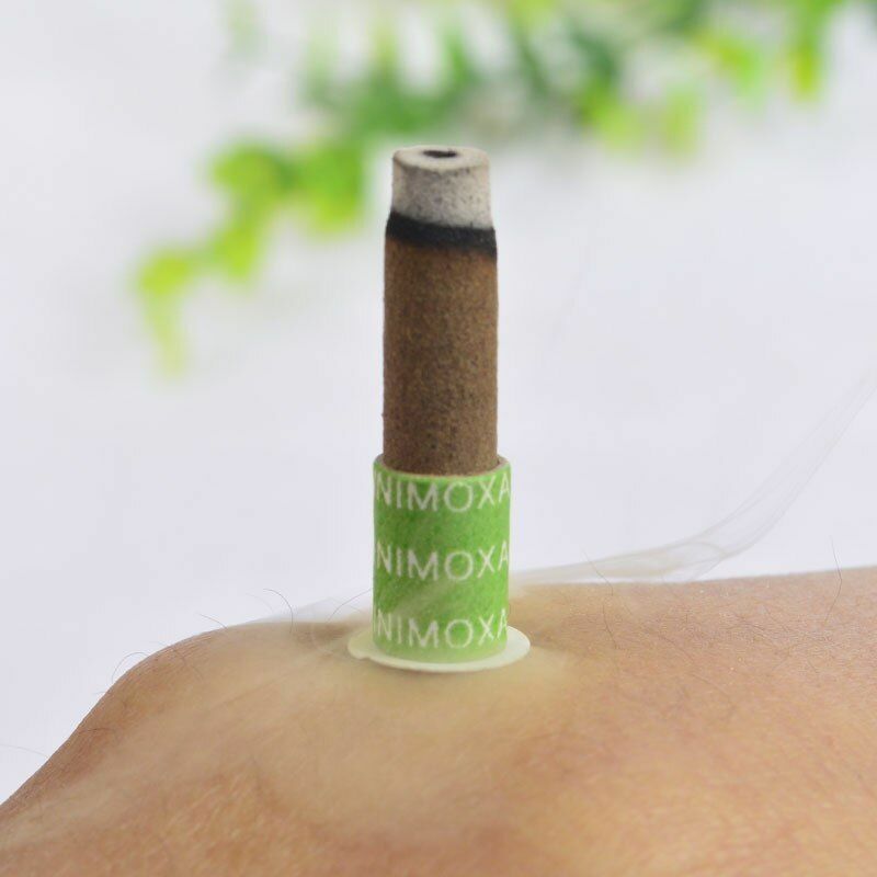 Mini Moxa Tubes Self Sticks Chinese Moxibustion Stickers Therapy Massager 180Pcs
