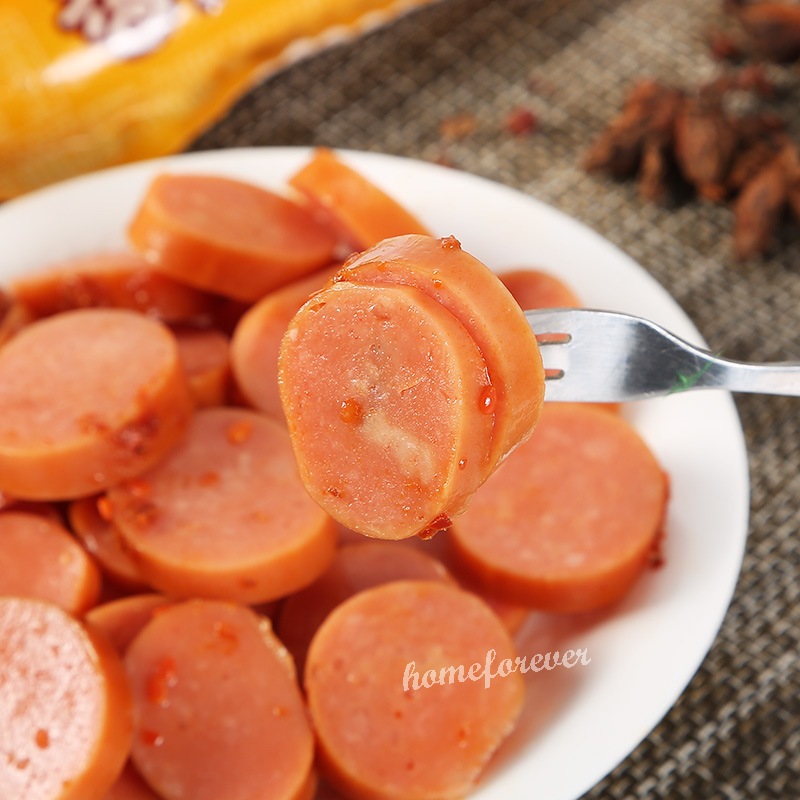 32g X 10 Bags Shuanghui Crispy Spicy Hotdog Chinese Snacks Specialty 双汇香辣香脆肠火腿肠