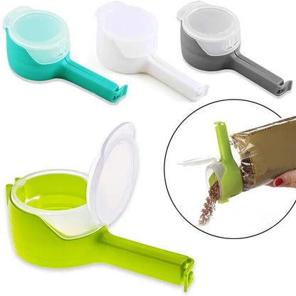 Tapa Clip De Sellado Para Bolsas De alimentos Almacenamiento Seguro para Comida