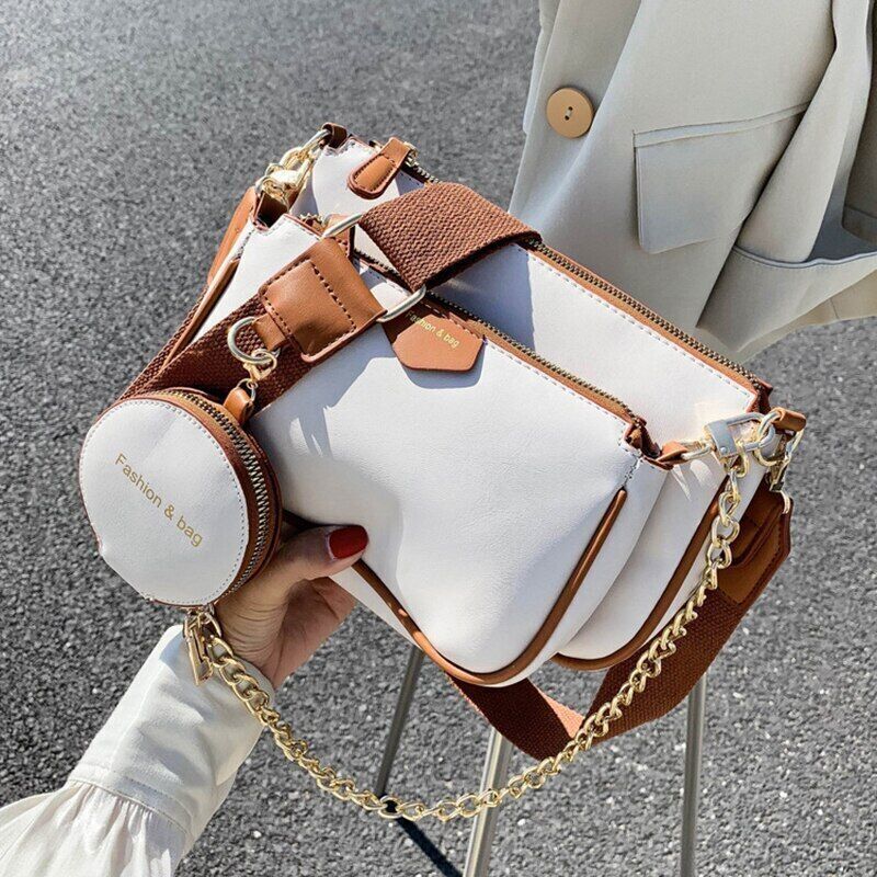 3Pcs/Set Bags Women Female Shoulder Crossbody Bags Handbags Women Bags