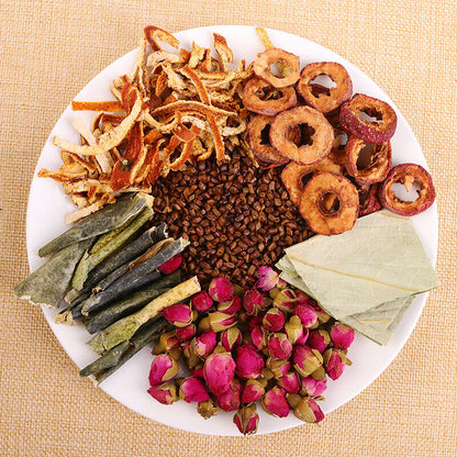 Herbal Teabags Includes Rose Lotus Leaf and White Gourd Slimming Tea Bag 40 Pcs
