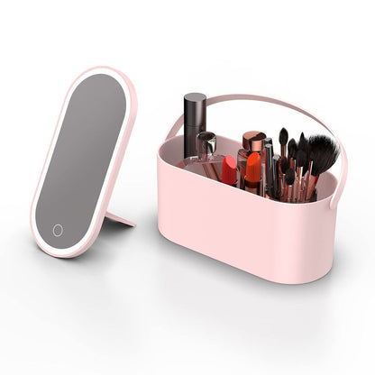 Travel Makeup Case Bags Cosmetic Organizer for Pink