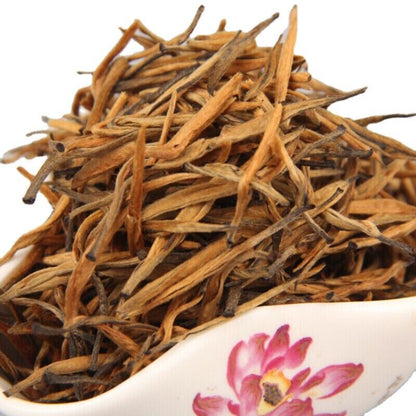 Refined Big Leaf Tea Organic Yunnan Single Bud Black Tea Needle Dian Hong Tea