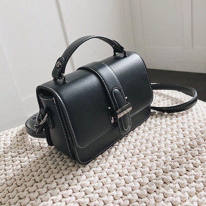 Women's Ladies Faux leather Travel Shopping Bag Purse Handbag Tote Shoulder Bag