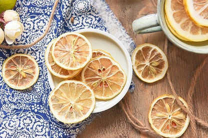 Natural Dried Lemon Slices Dehydrated Lemon Wheels Natural Healthy Tea