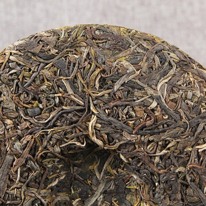 Pu'er Green Tea Cake Pure 2017 Ancient Tree Pu-erh Tea Top Premium Chinese 357g