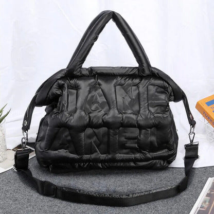 Winter Shoulder Bag Women Space Pad Down Bags Crossbody Bag Handbag
