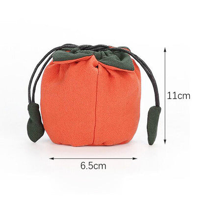 Tea Cup Drawstring Bag Travel Teaware Storage Pouch Portable Collect Teacup Bag