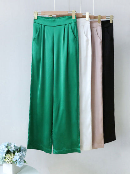 Women Trousers Casual Trousers Baggy Pants Straight Pants Casual Trousers