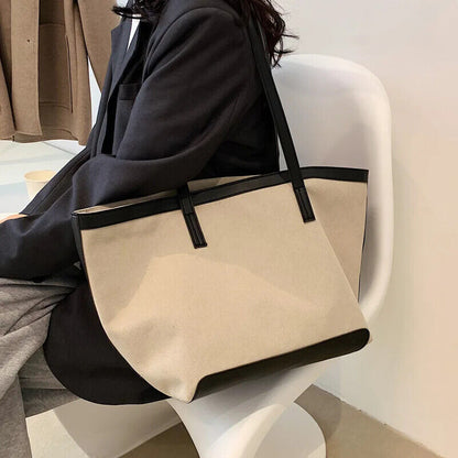 Canvas Tote Bag Handbag Shoulder Bag Women's Bag