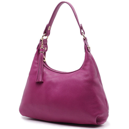 100% Genuine Leather Women's Classic Handbag Crossbody Shoulder Bag Satchel Tote