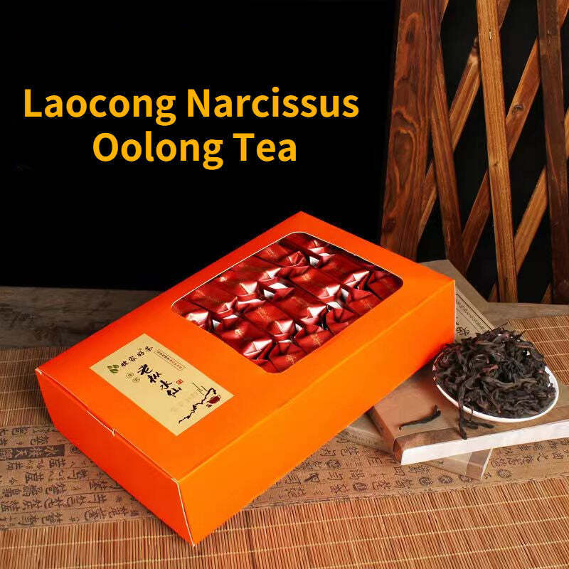 250g Laocong Narcissus Rock Tea Wuyi Oolong Red Tea Chinese Black Tea Loose Leaf