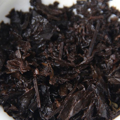 Ripe Puer Chinese Tea Sanpa Lao Ban Zhang Shu Puer Tea 357g