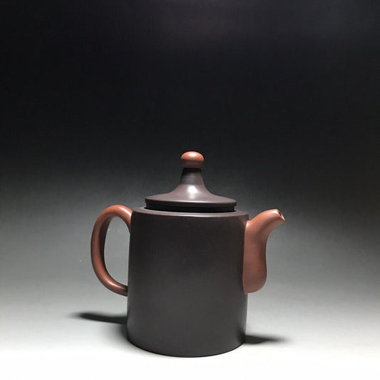vintage chinese yixing purple clay teapot zisha ceremony carving Collectible art