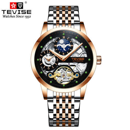 Tevez fashion men's fully automatic mechanical wrist watch