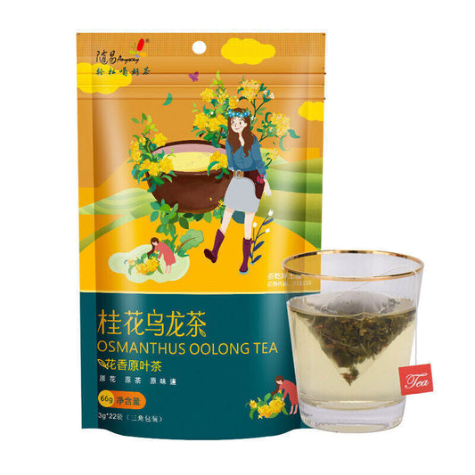 随易 Anyway Osmanthus Oolong Tea 桂花乌龙茶 3*22g 清香暖身 休闲佳品