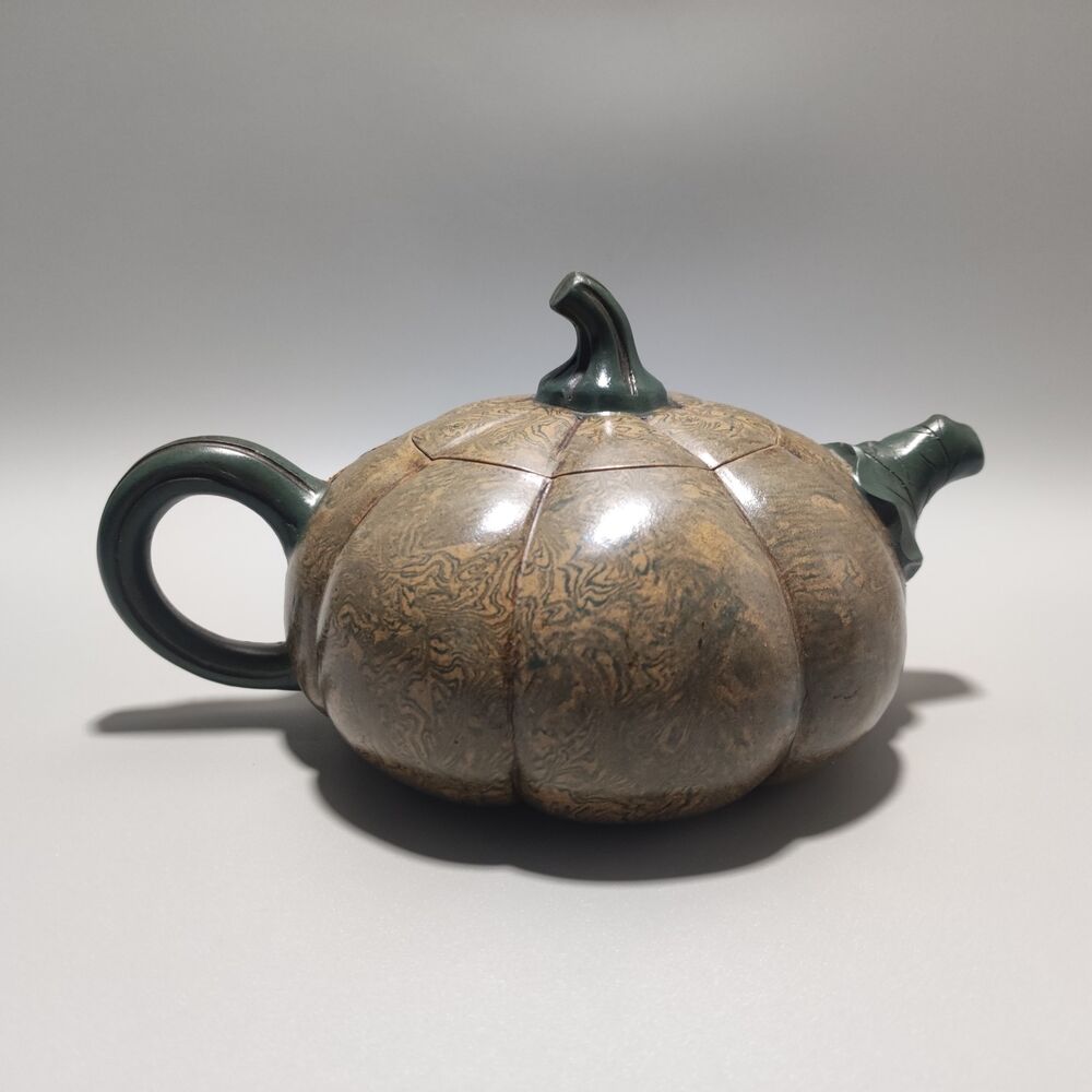 Vintage China Yixing Purple Clay Teapot Zisha Ceremony Nice Plum Blossom Teaware