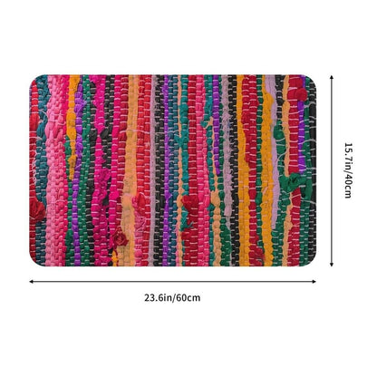 Bedroom Mat Mexican Weave Doormat Kitchen Carpet Entrance Bath Door Rugs 40x60cm