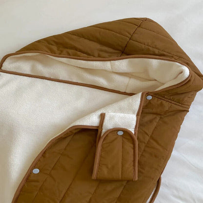 Baby Stroller Blanket Winter Newborn Trolley Wrap Quilt Kids Sleeping Bag