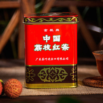 Lychee Black Tea 200g Chinese Tea Stomach Nourishing Black Tea Strong Flavor