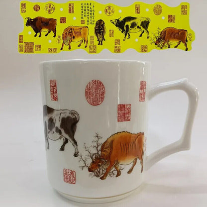 Ceramic Decal Pottery Art Clay Transfer Yellow Flower Paper Overglaze Underglaze