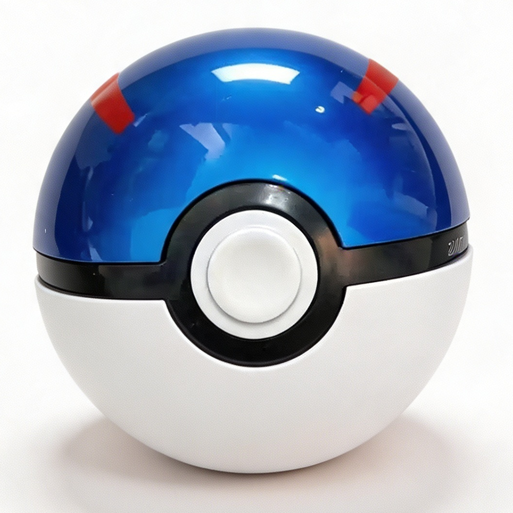 Poke Ball 3D Power Bank 20000mAh External Battery LED Charger Dual Port Gift Box
