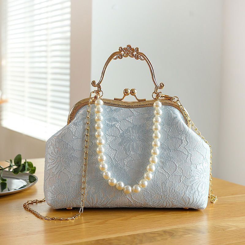 Bag Beads Wedding Bags Women Shoulder Crossbody Bag Chain Women's Handbags