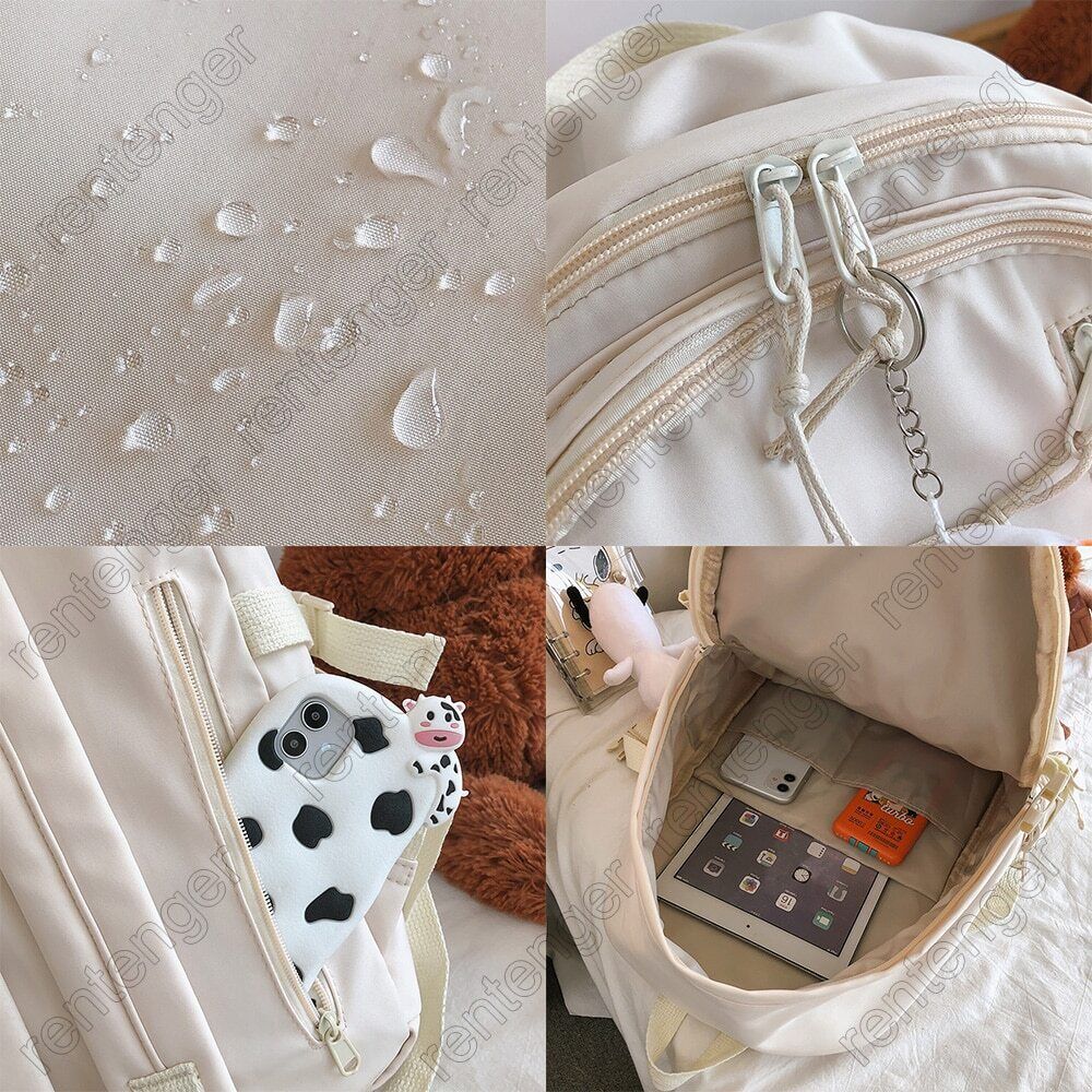 2022 NEW Girl Bag Women College Student Backpack School Bag Book Backpack