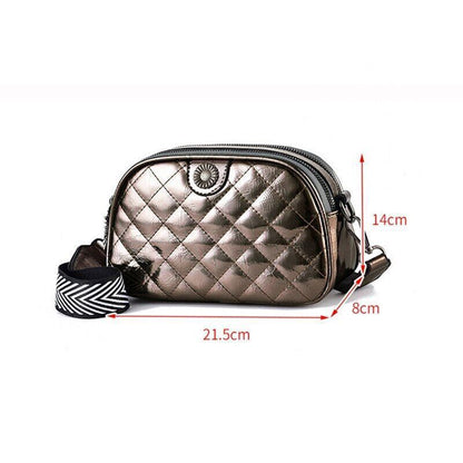 PU Leather Women Bags Handbags Women Bags Wide Strap Ladies Shoulder Bag