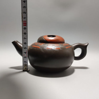 Vintage Chinese Yixing Purple Clay Teapot Zisha Ceremony Fashion Gift Teaware