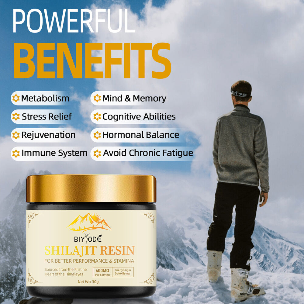 Himalayan Pure 100% Shilajit, Soft Resin, Organic, Extremely Potent, Fulvic Acid