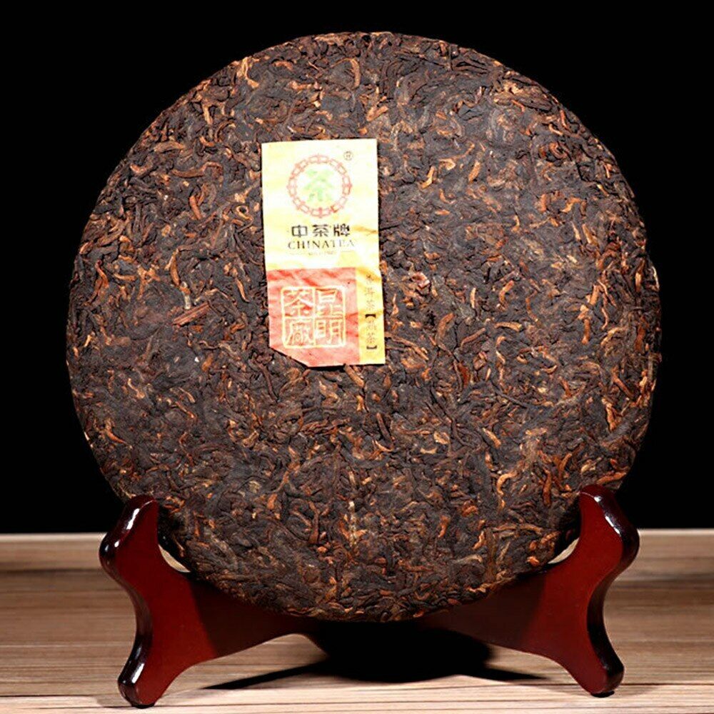 2018 Zhong Cha Ripe Purerh Tea 7571 Shu Puer Menghai Chinese Tea 357g