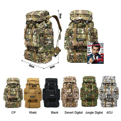 Backpack Nylon Military Tactics Army Bag Men Backpack Rucksack Hike Travel