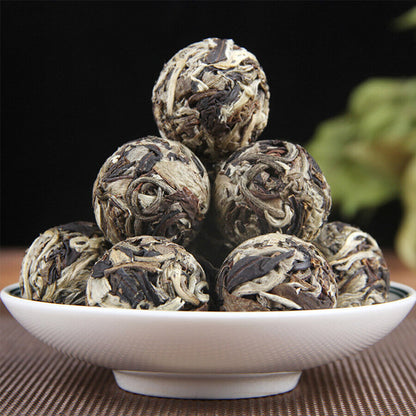 2024 Yue Guang Bai Dragon Pearl White Tea Organic Mini White Tea Loose Leaf