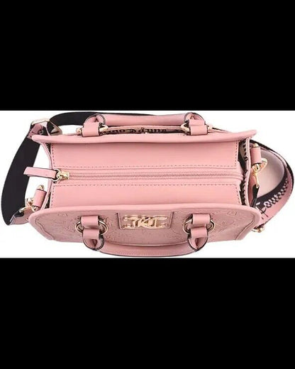 NEW! Juicy Couture Women's Charm I'm Sure Satchel Bag Dusty Blush Ideal Gift
