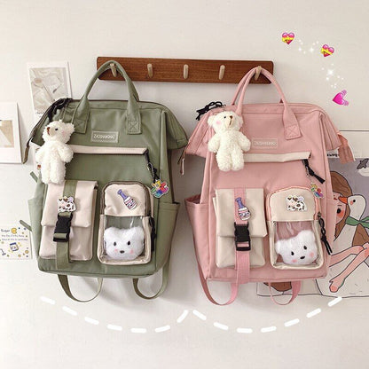 Schoolbag Girl Laptop Bag Travel Shoulders Bag For Women 2023