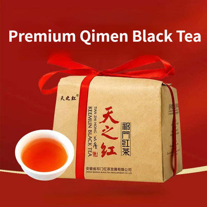 180g Qimen Black Tea Bag Package Keemun Loose Leaf Tea Organic Kungfu Black Tea