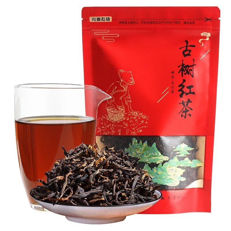 / Yunnan Black Tea Dianhong Golden Bud Tea Floral Honey Scent 125g