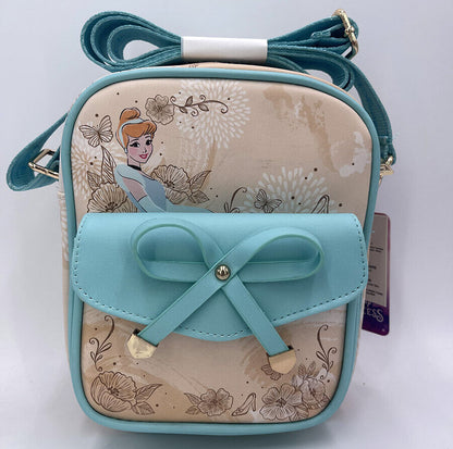 Disney Collection Princess Rare Glam 8.5" Lady Purse Crossbody Bag Cinderella