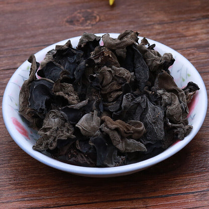 100~500gOrganic Auricularia Wood Ear Mushroom Dried Mushroom China Black Fungus