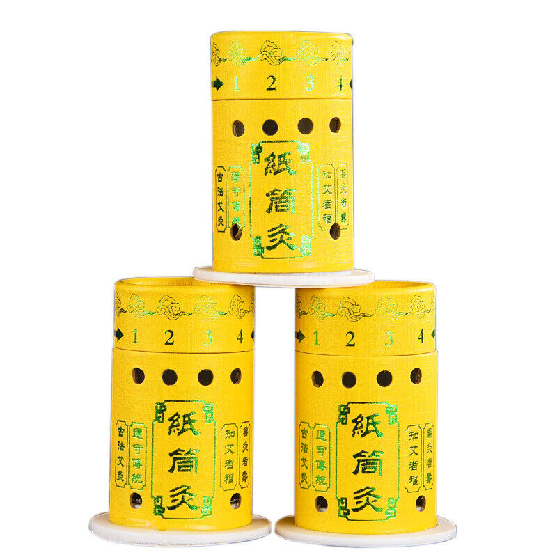 New Suspended Moxibustion Box Portable Mugwort Pot Wormwood Patch艾灸筒微烟悬灸艾灸盒悬灸仪