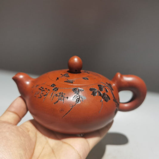 vintage chinese yixing purple clay teapot zisha ceremony fashion gift teaware
