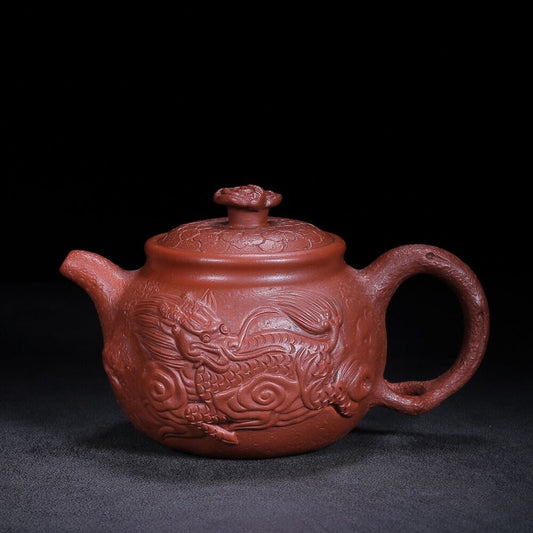 Chinese Yixing Zisha Clay Handmade Exquisite Teapot（供春 底款：陈国良）