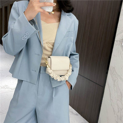 PU Leather Shoulder Bags Women Chain Hand Bag Travel Bags Purses