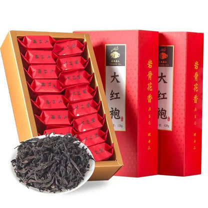 120g Da Hong Pao Oolong Tea Chinese Black Tea Loose Leaf Organic Red Tea Bagged